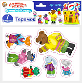 Магниты "Теремок". Серия Магнитные истории (европодвес, 6х10шт)
